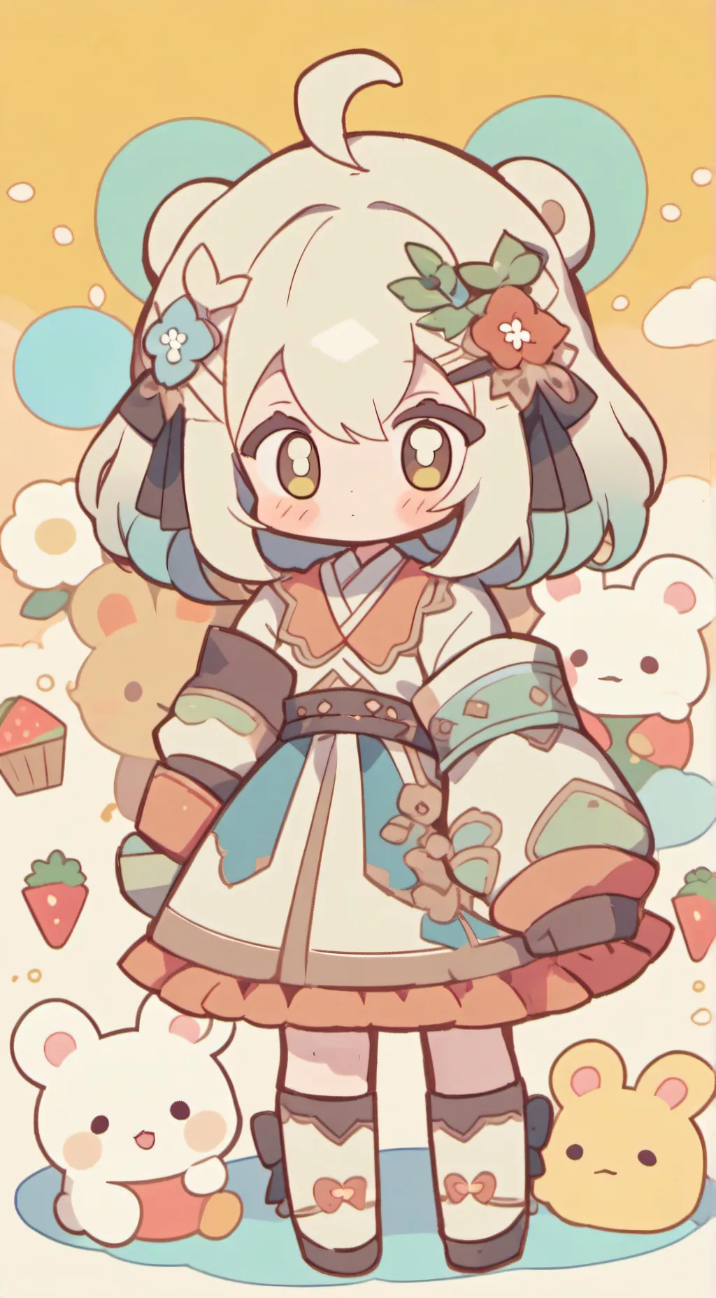 ai character: Дочь background