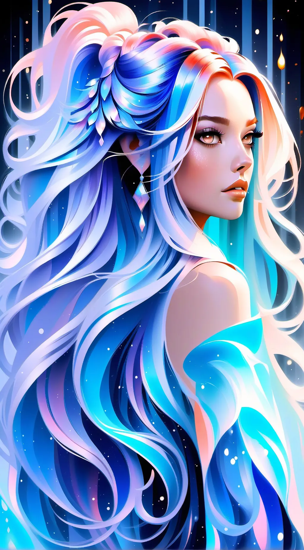 ai character: Liberty background