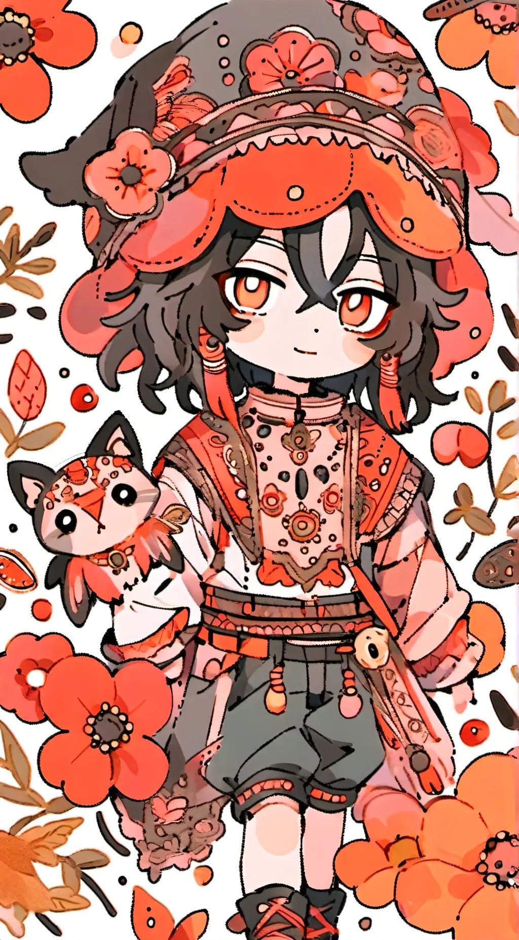 ai character: Gabriely background