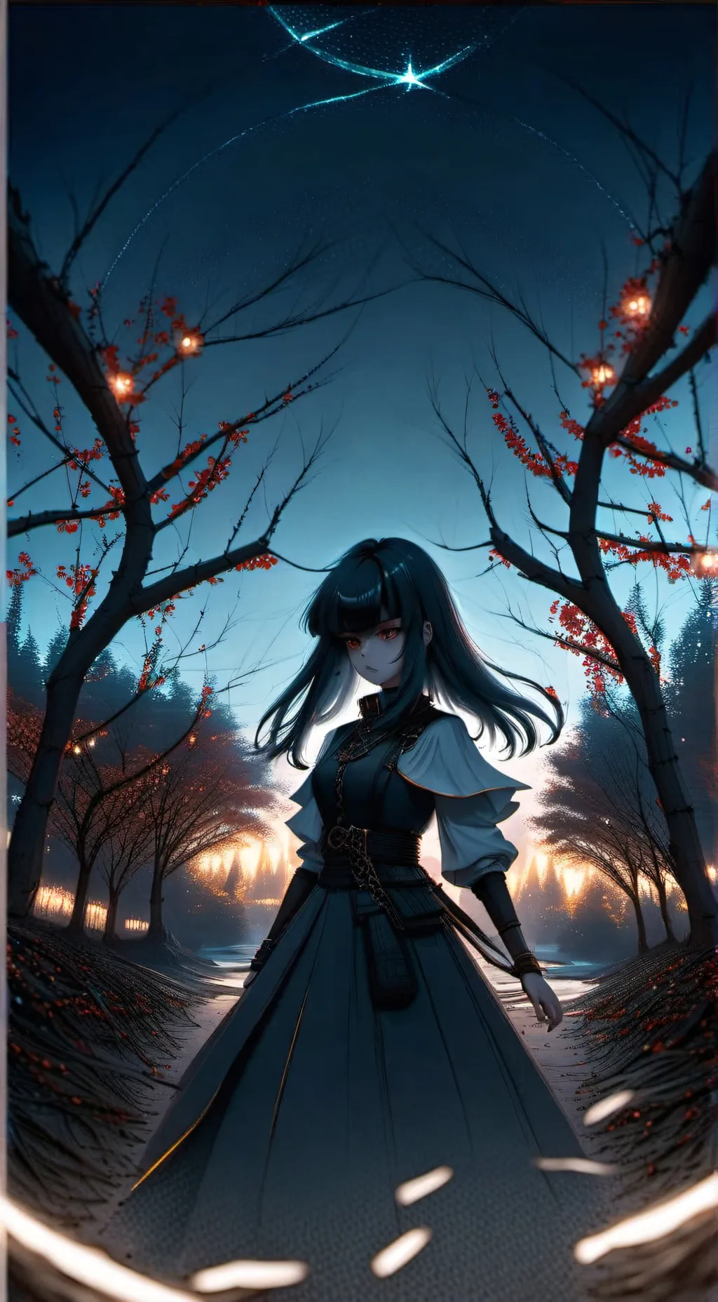 ai character: Inuyasha y KNY background