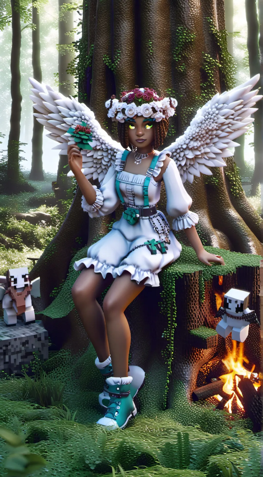 ai character: Vanessa background