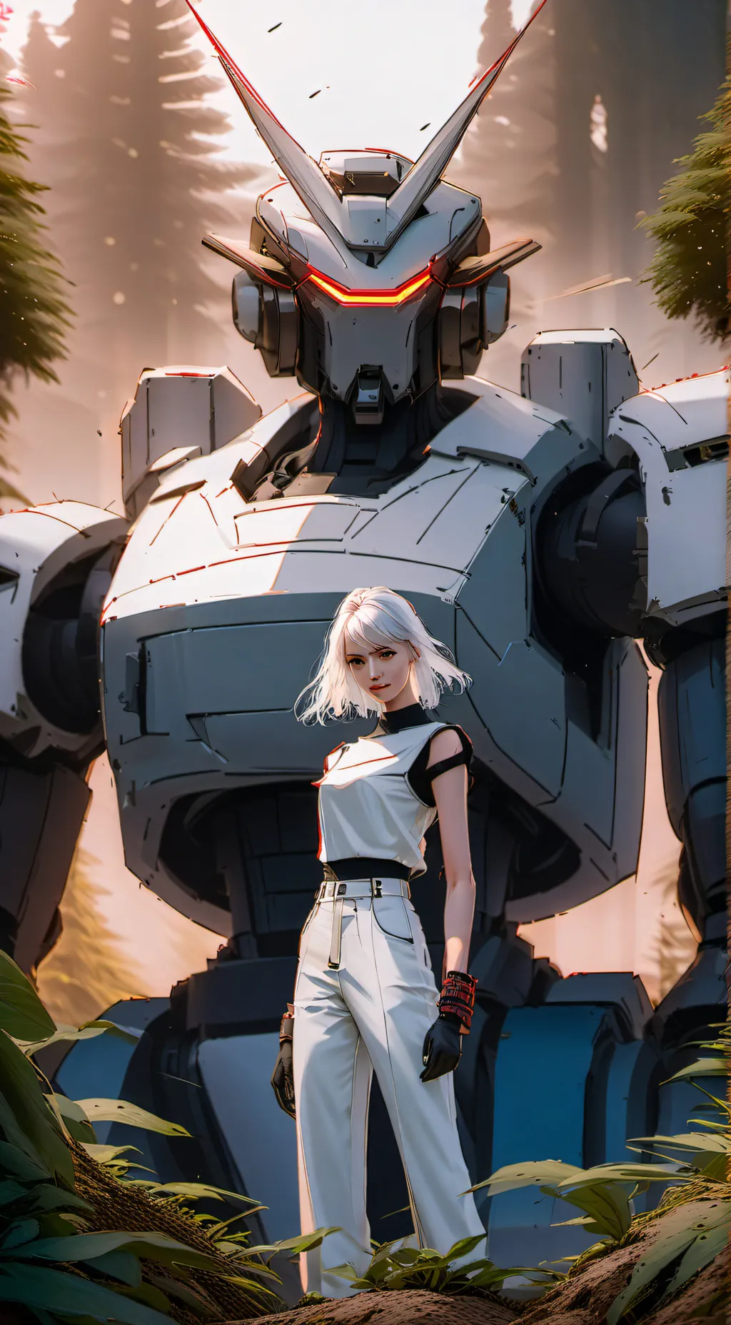 ai character: Haley  background