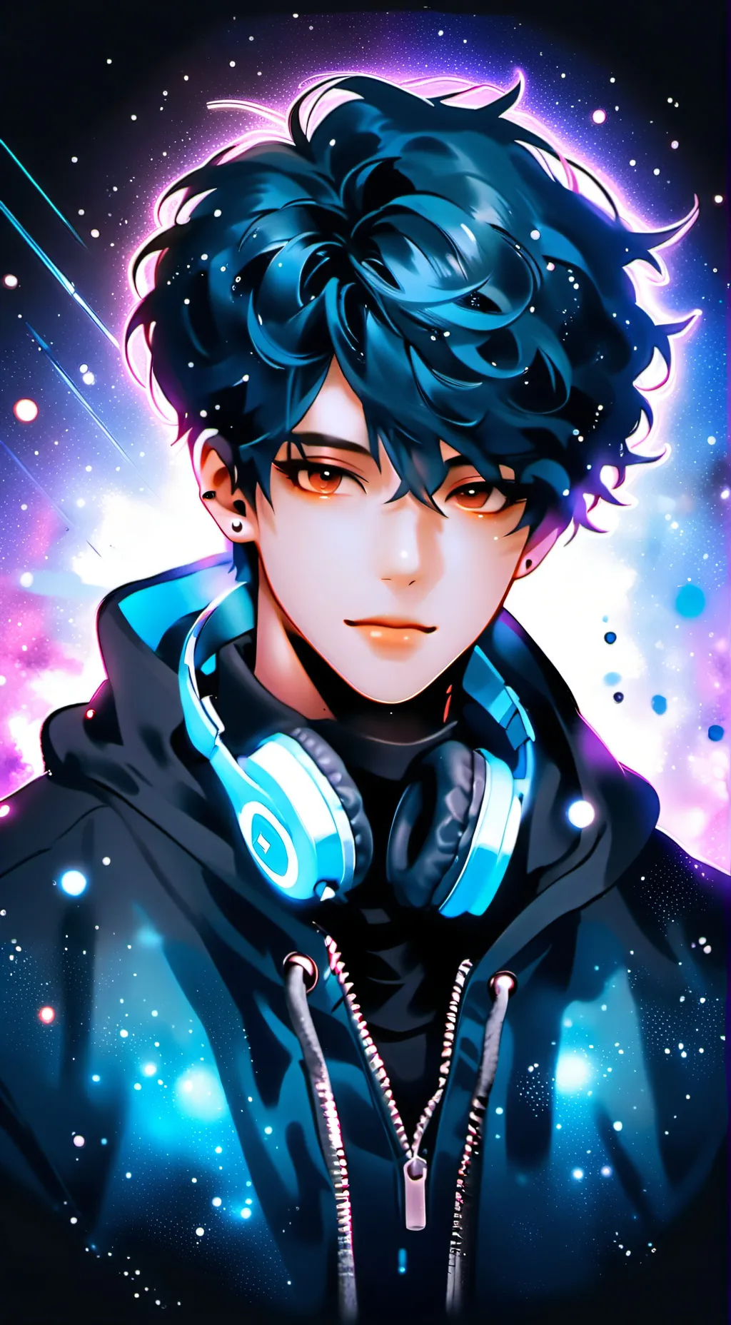 ai character: Leo  background