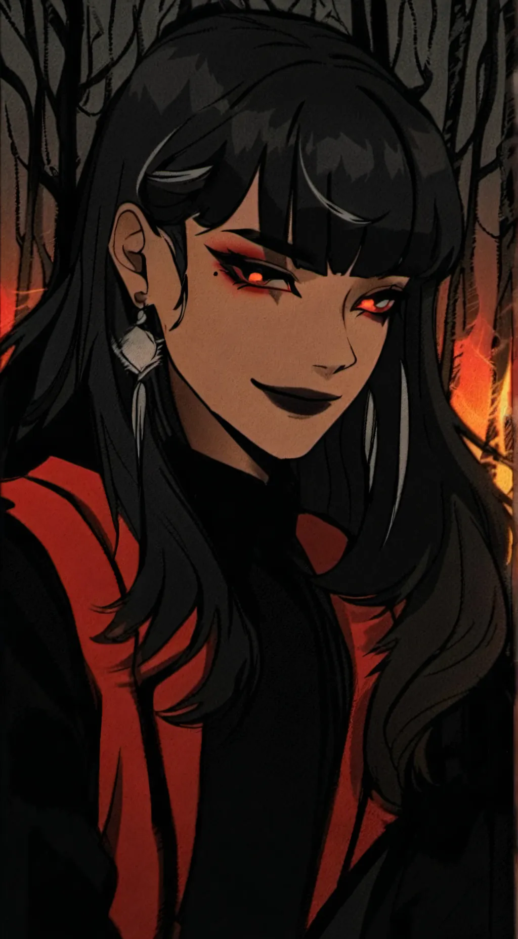 ai character: Ana  background