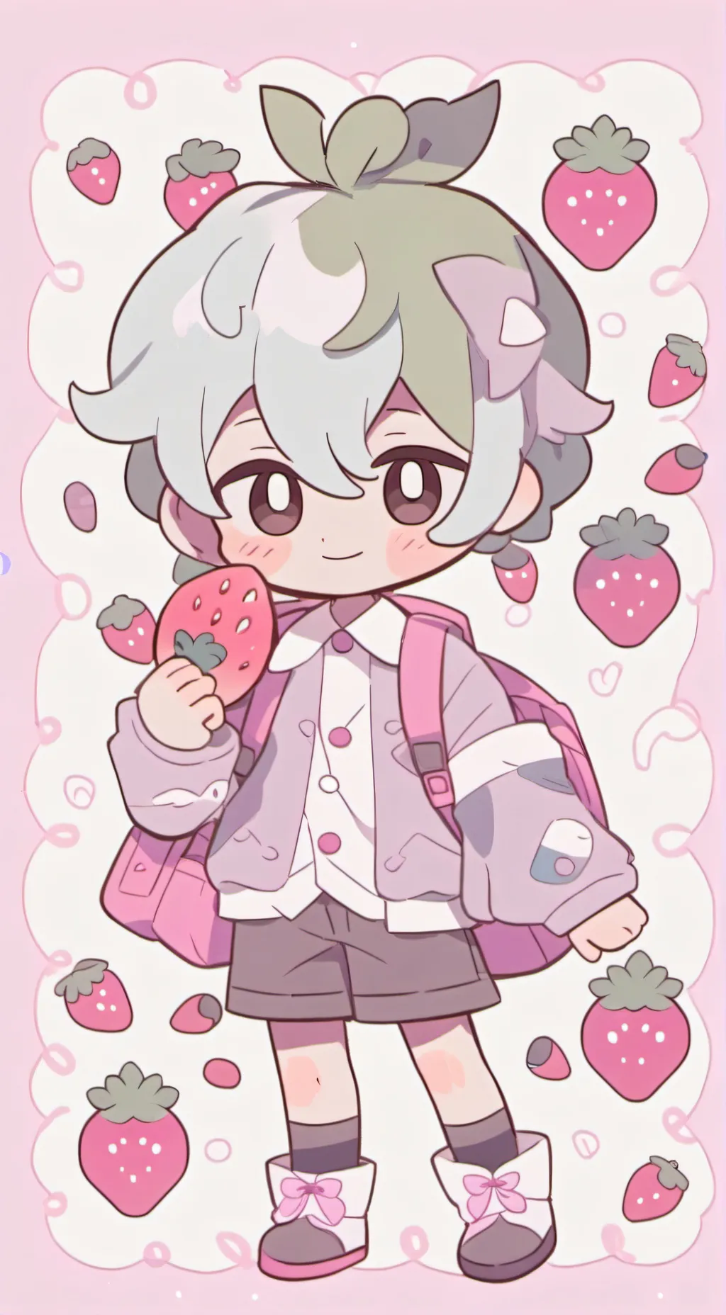 ai character: Sprout x cosmo background