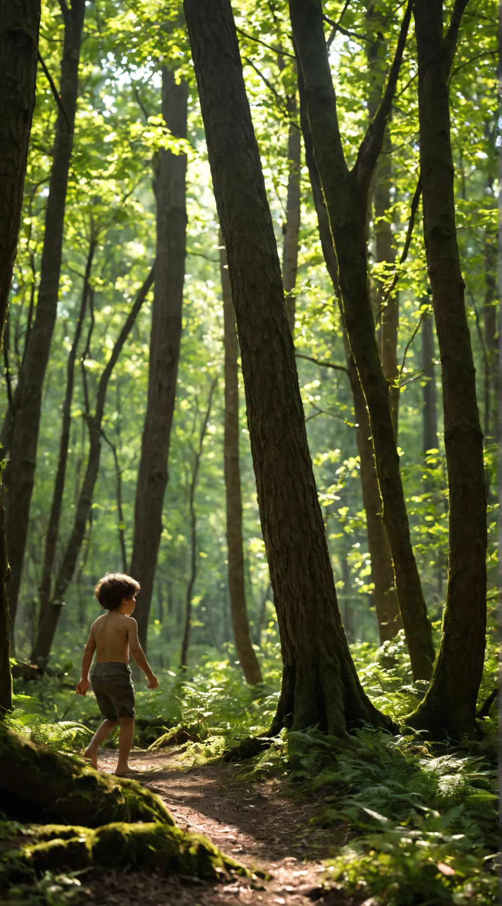 ai character: wild background