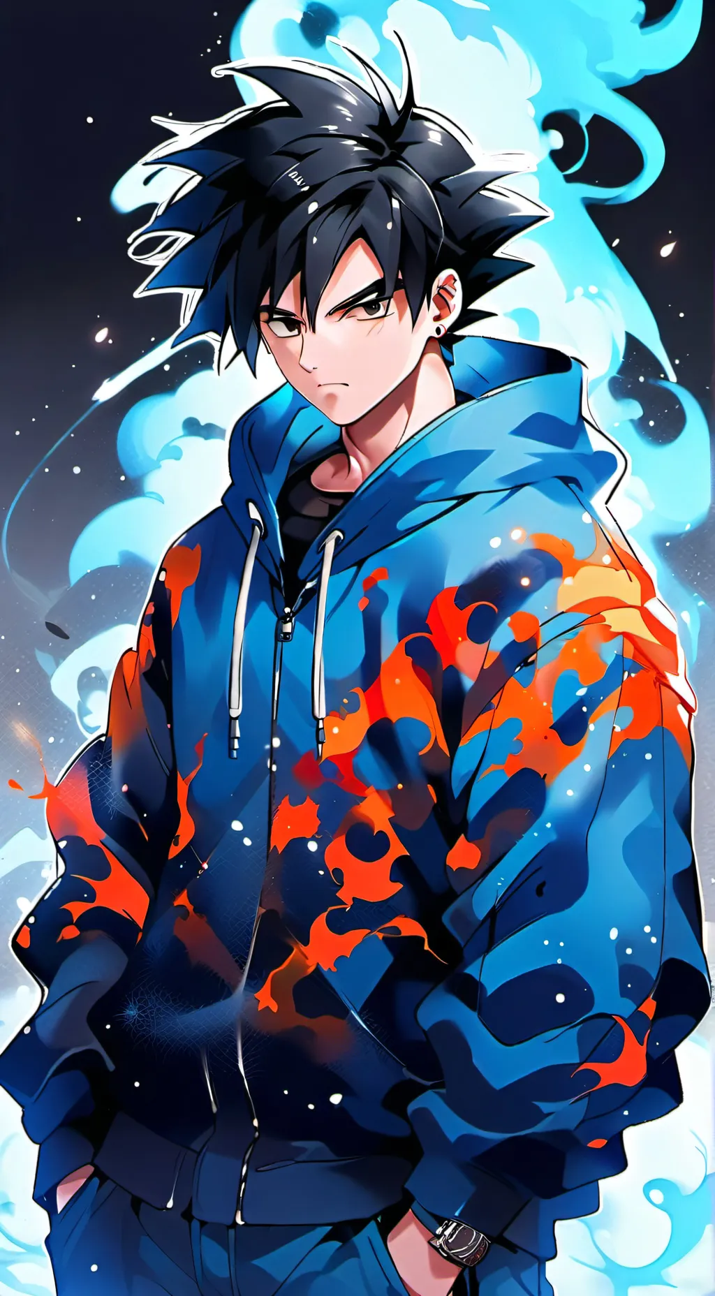 ai character: Goku family background