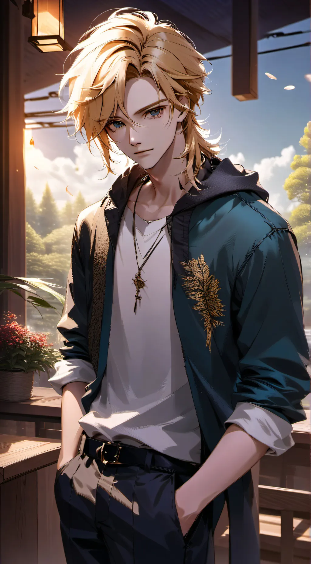 ai character: Yuki  background