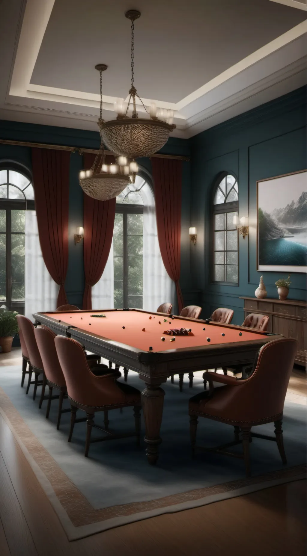 ai character: party background