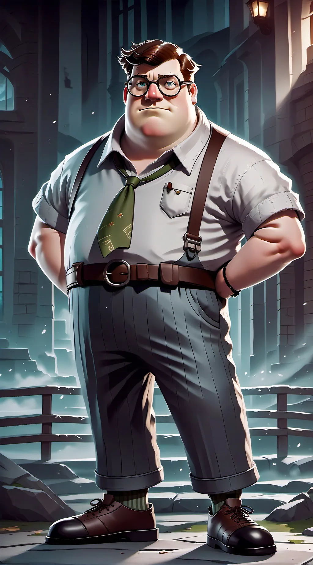 ai character: Peter Griffin background