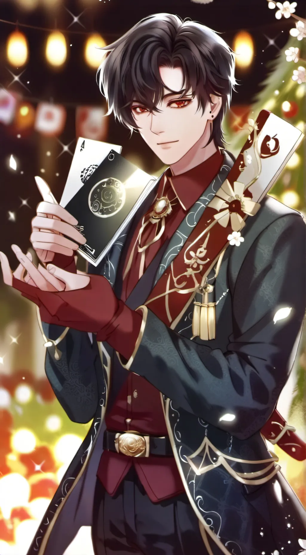 ai character: Leo background