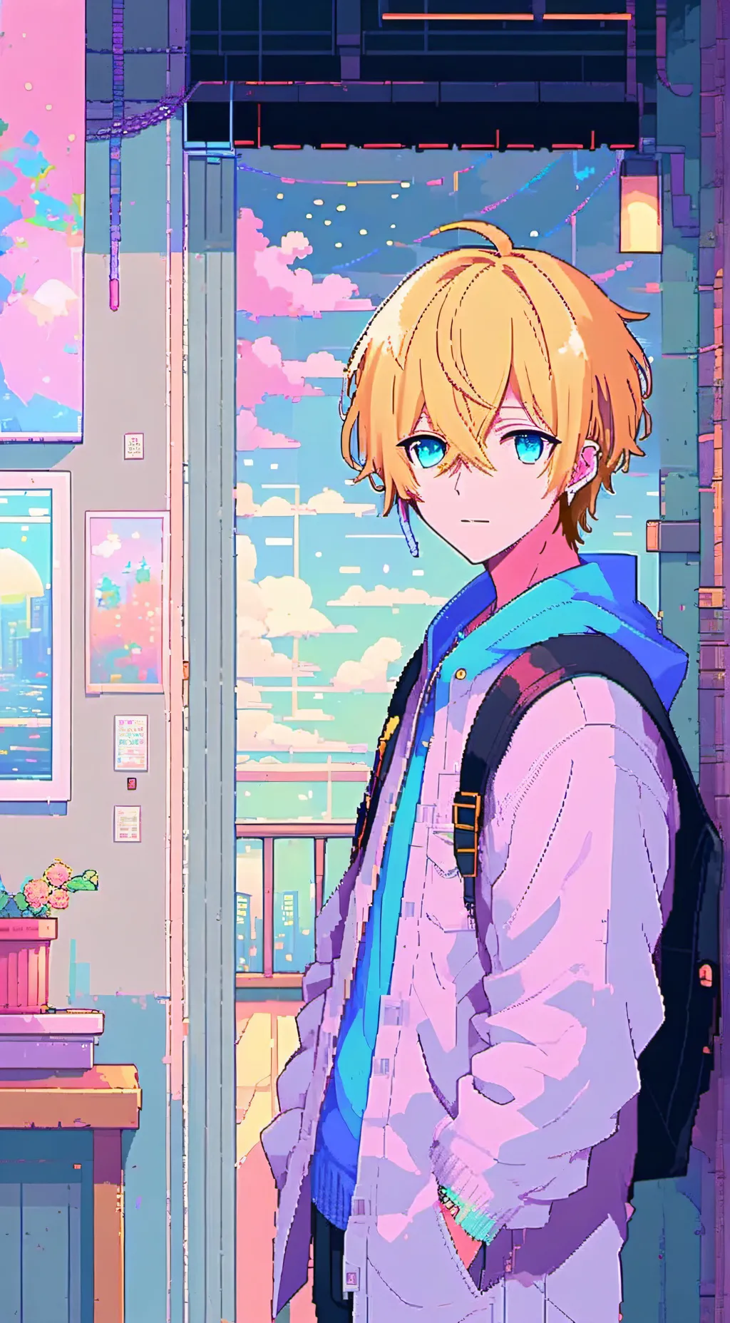 ai character: Luke ⭐ background
