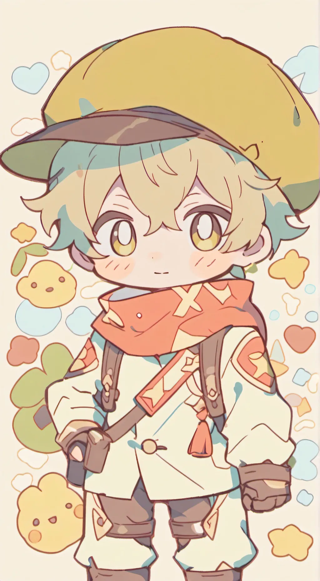 ai character: flippy background