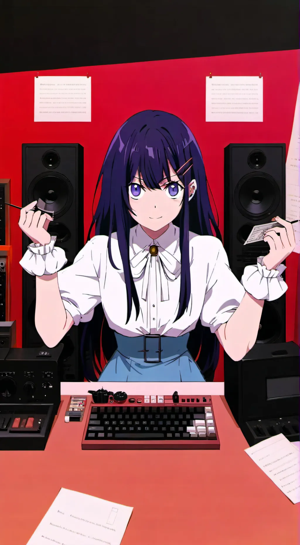 ai character: Fanloid xydrick background