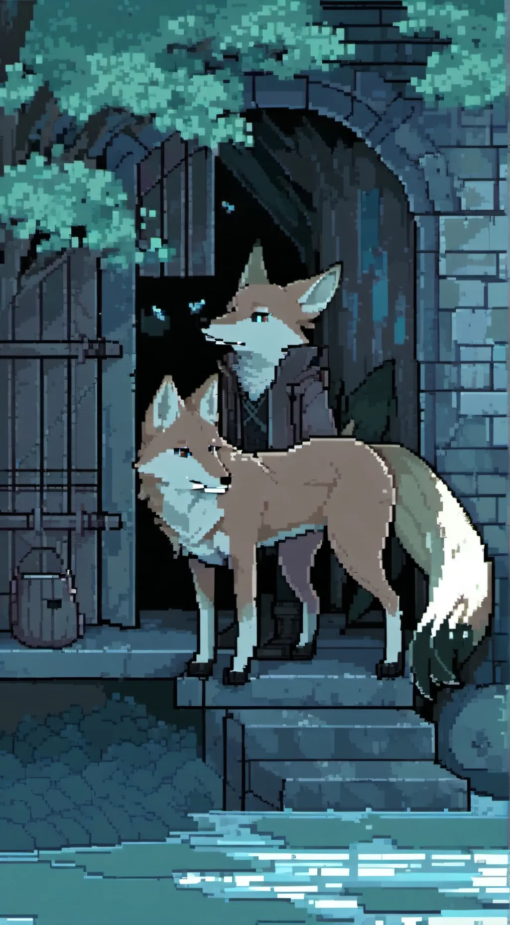 ai character: sonic highschool background