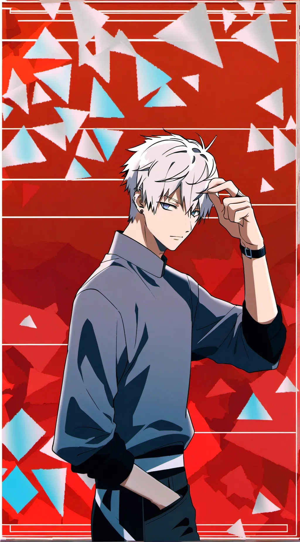 ai character: gojo background