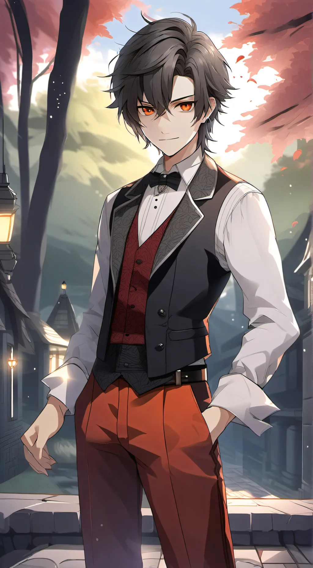 ai character: Lucien background