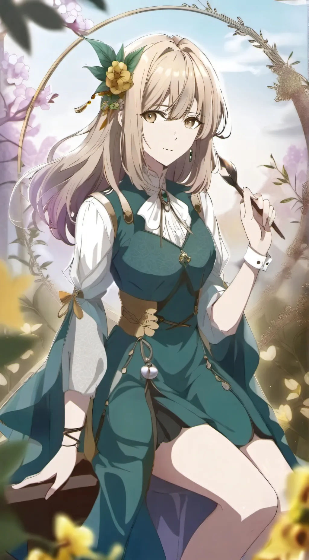 ai character: Jessica  background