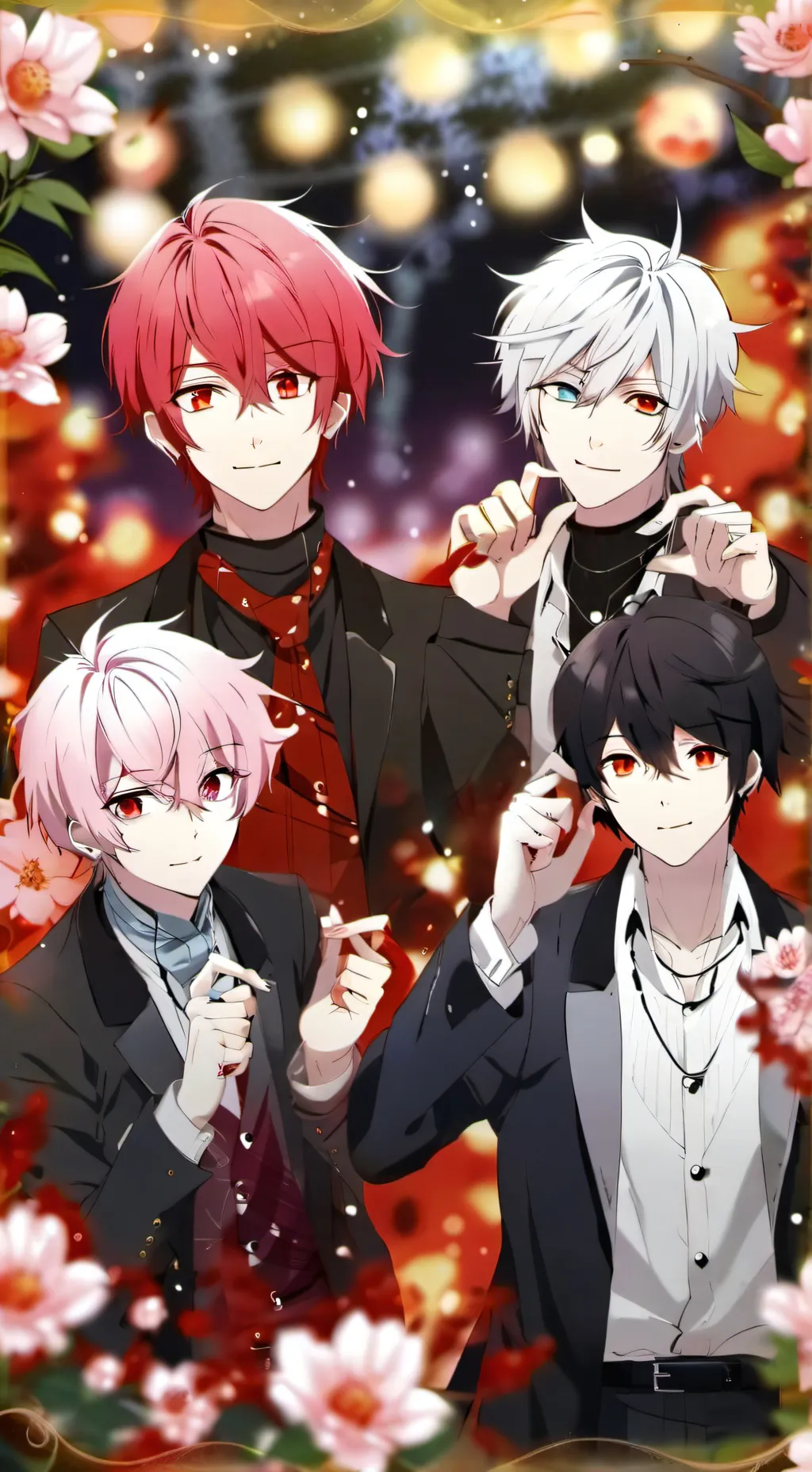 ai character: Demon boys background