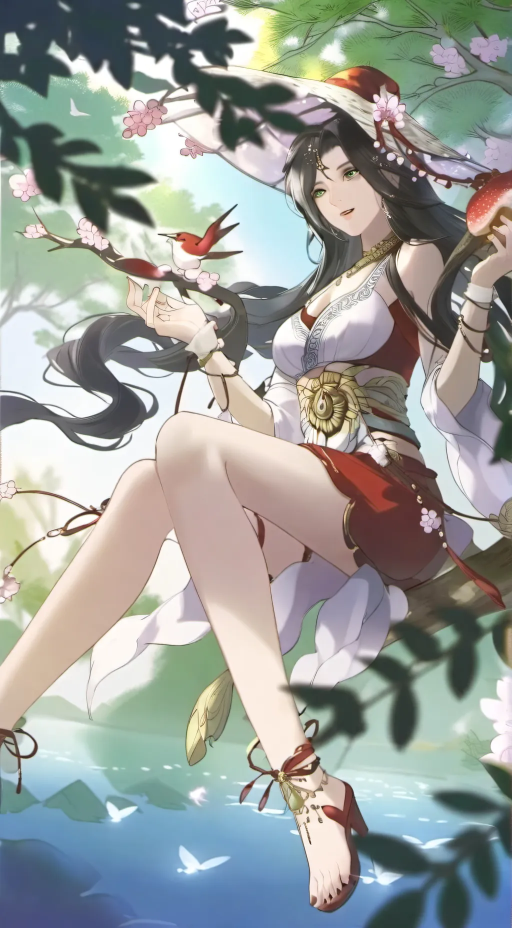 ai character: hay hay background