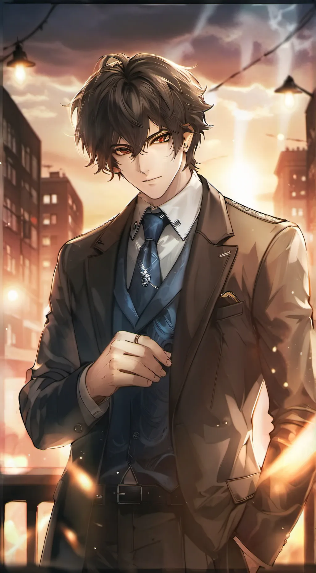 ai character: Damiano Luciano background