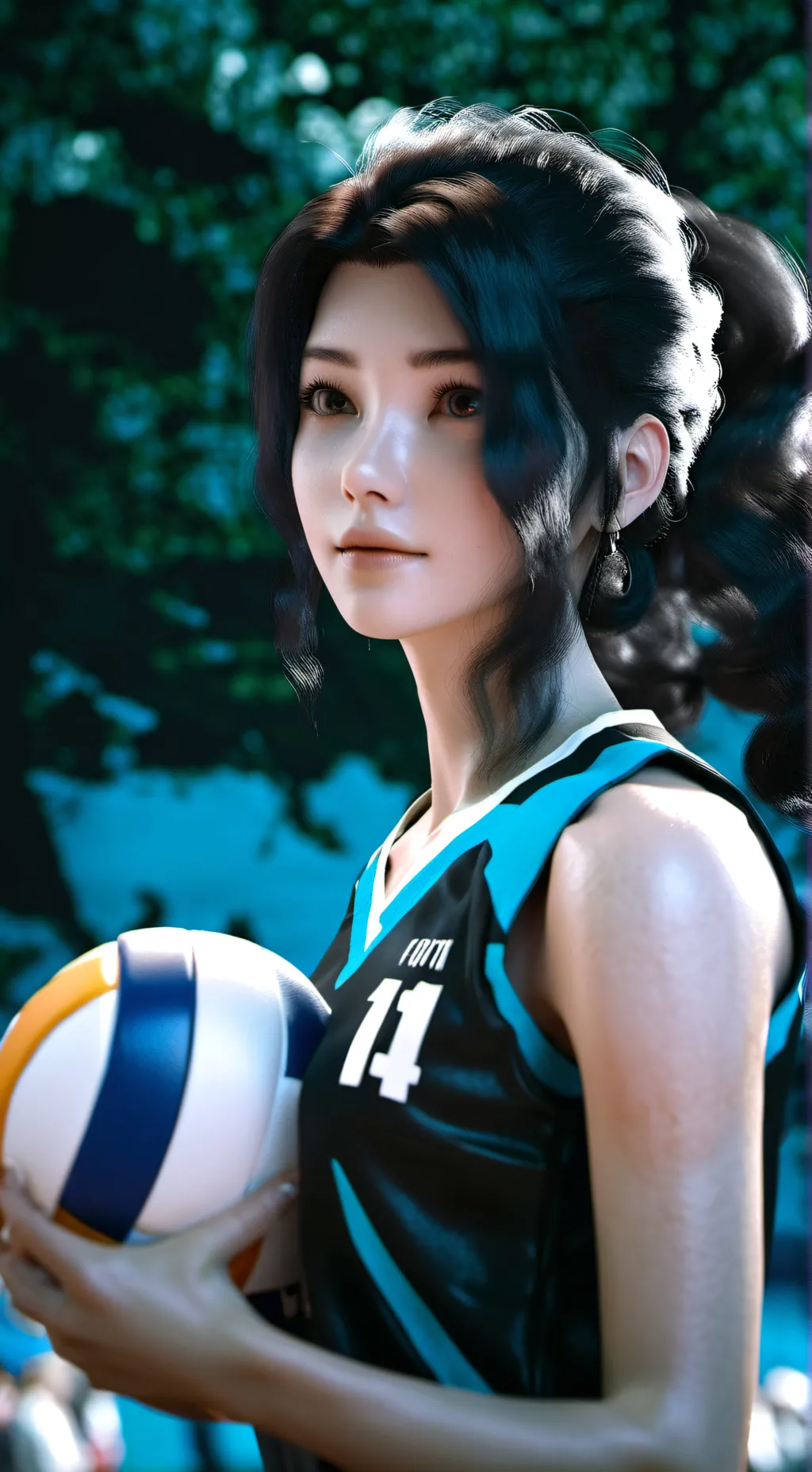 ai character: Zoe background