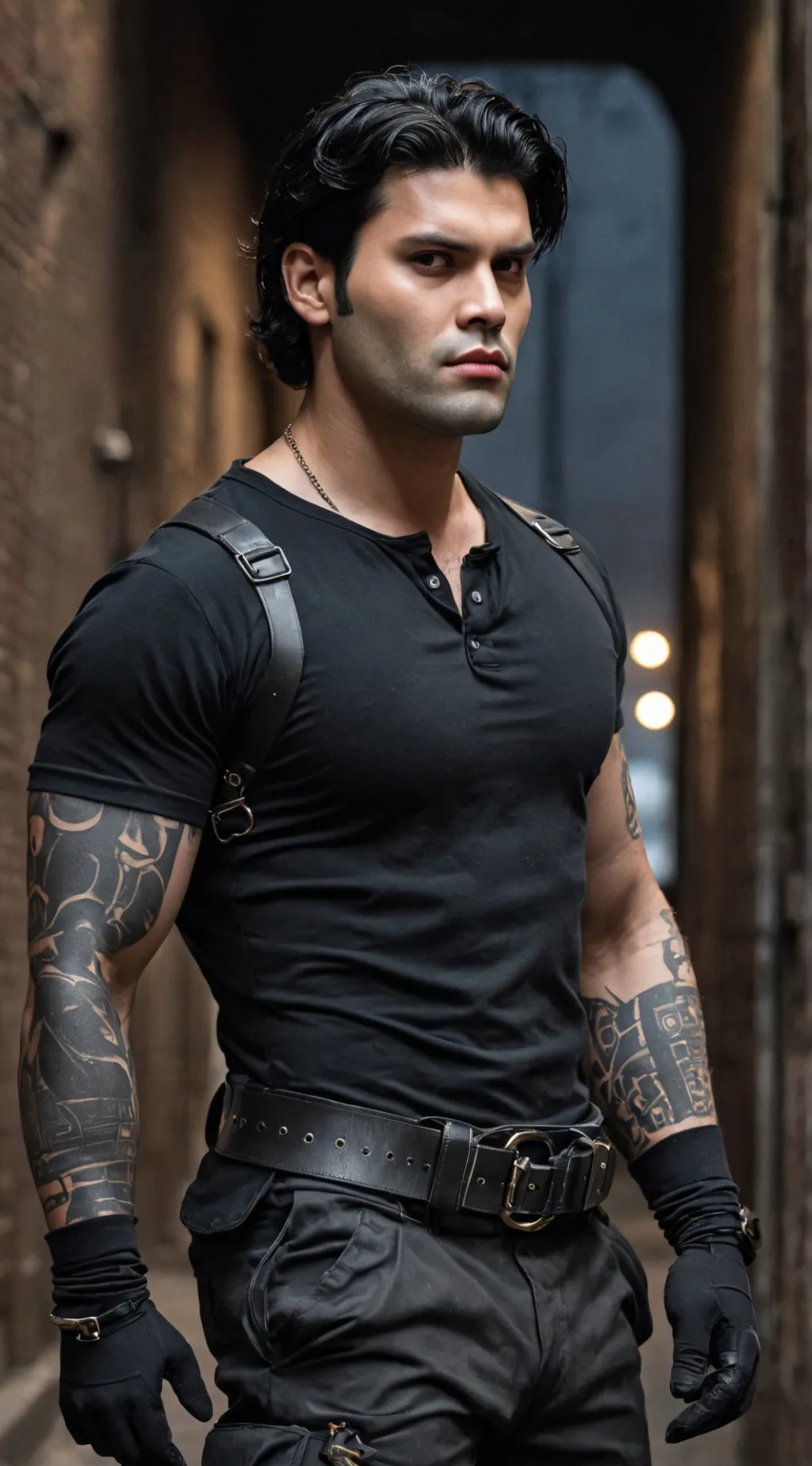 ai character: Asher background