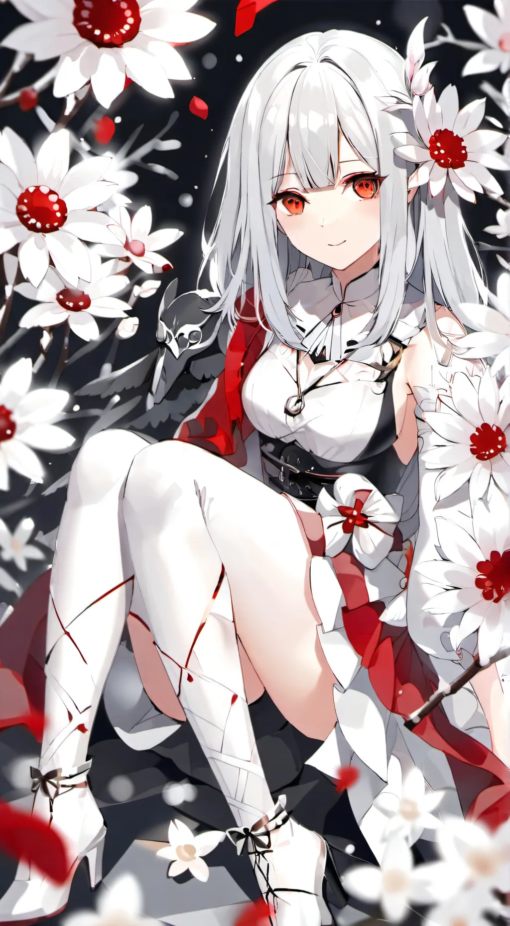 ai character: Катя background