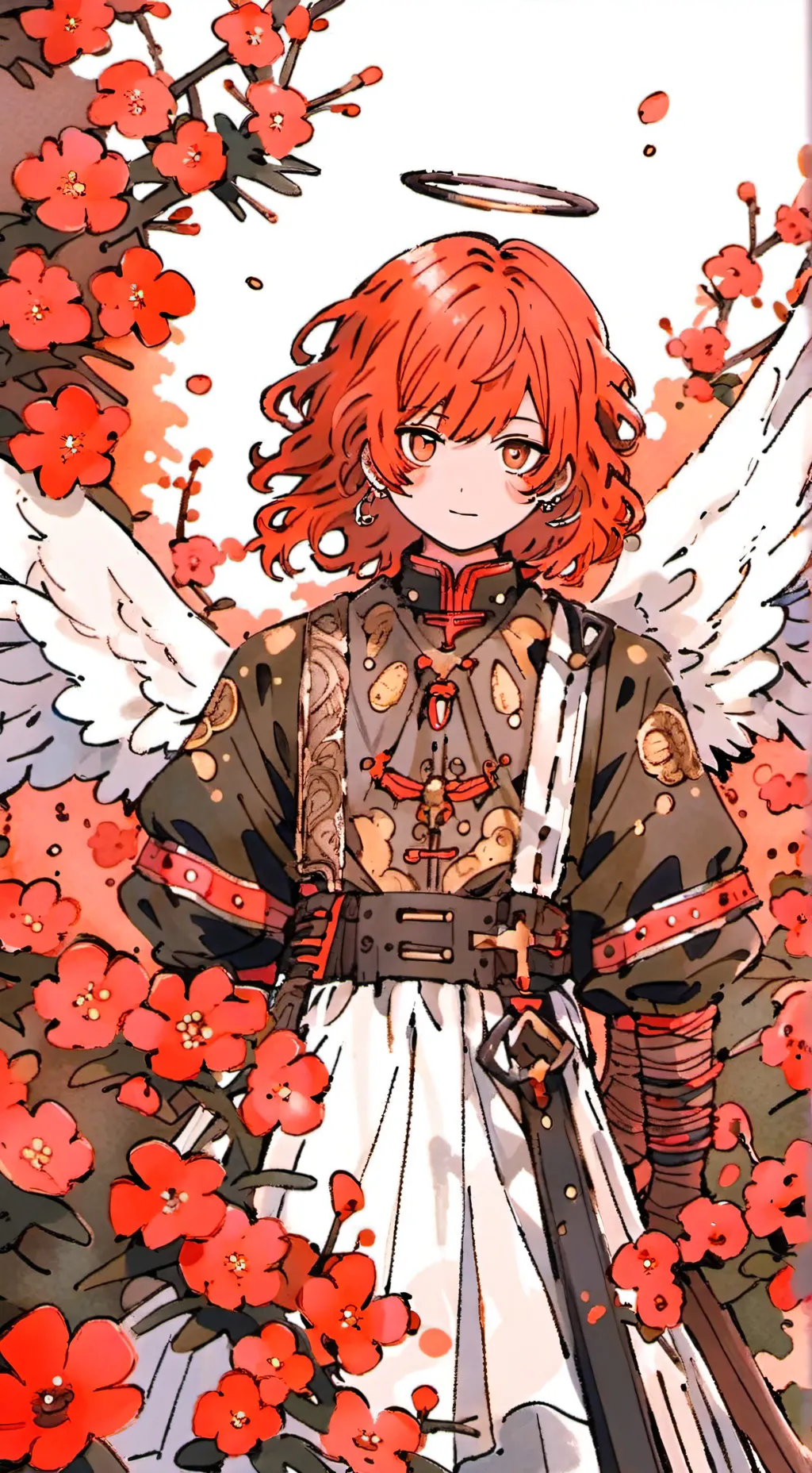 ai character: Angel dust x husk background