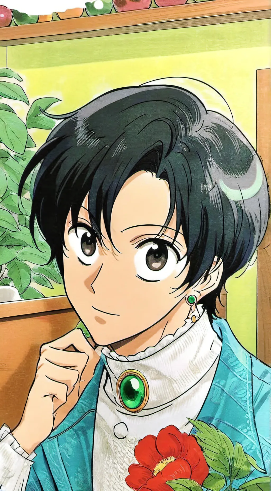 ai character: levi  background