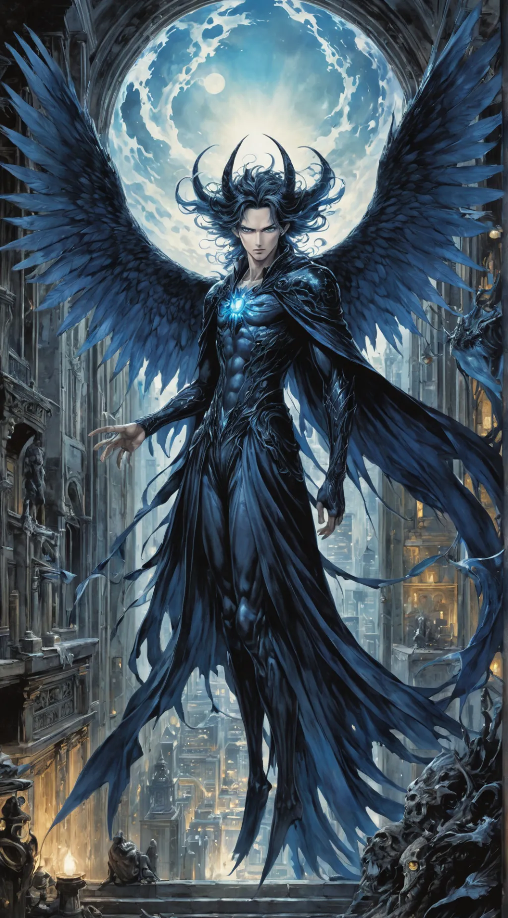 ai character: Lucien background