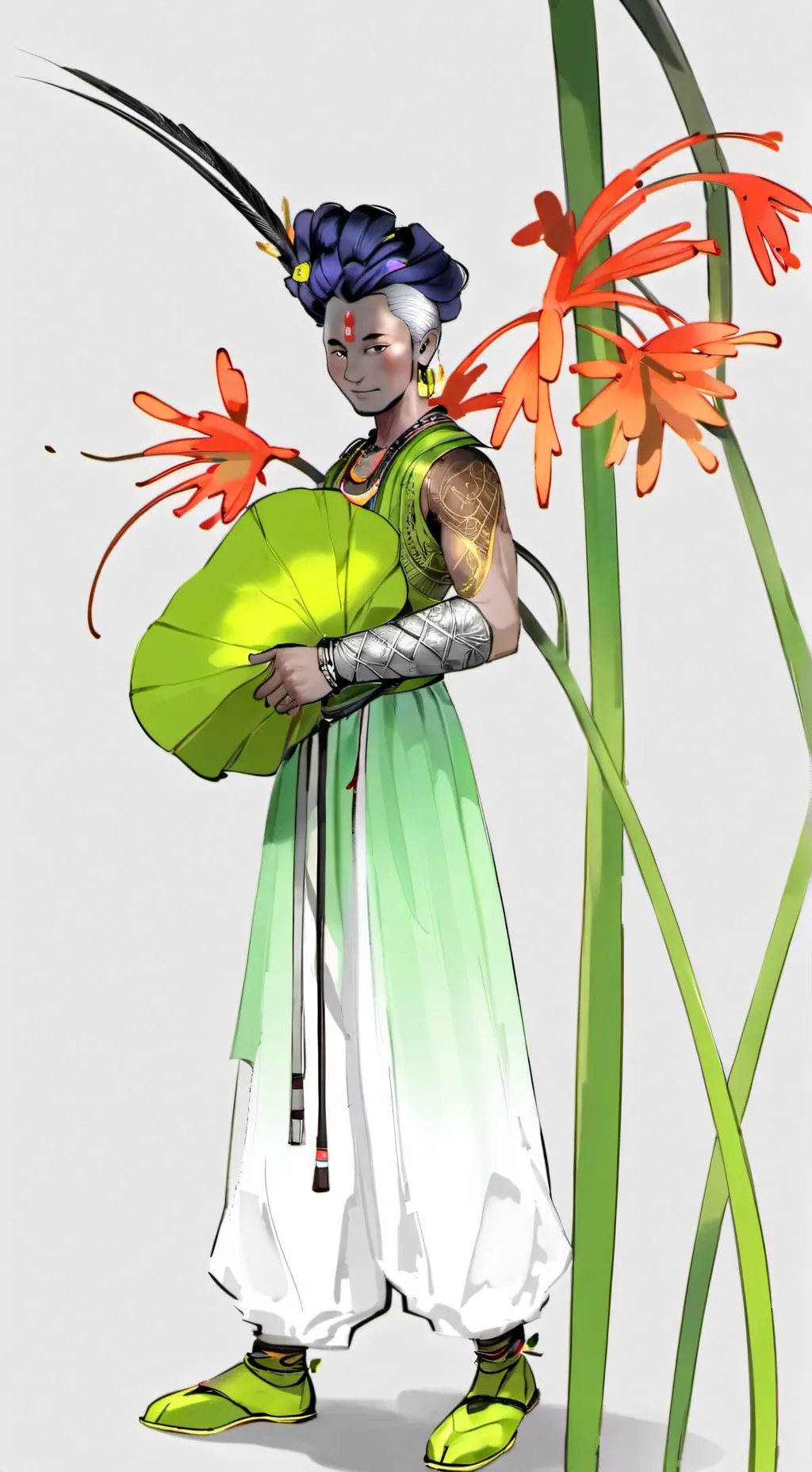 ai character: adrian background