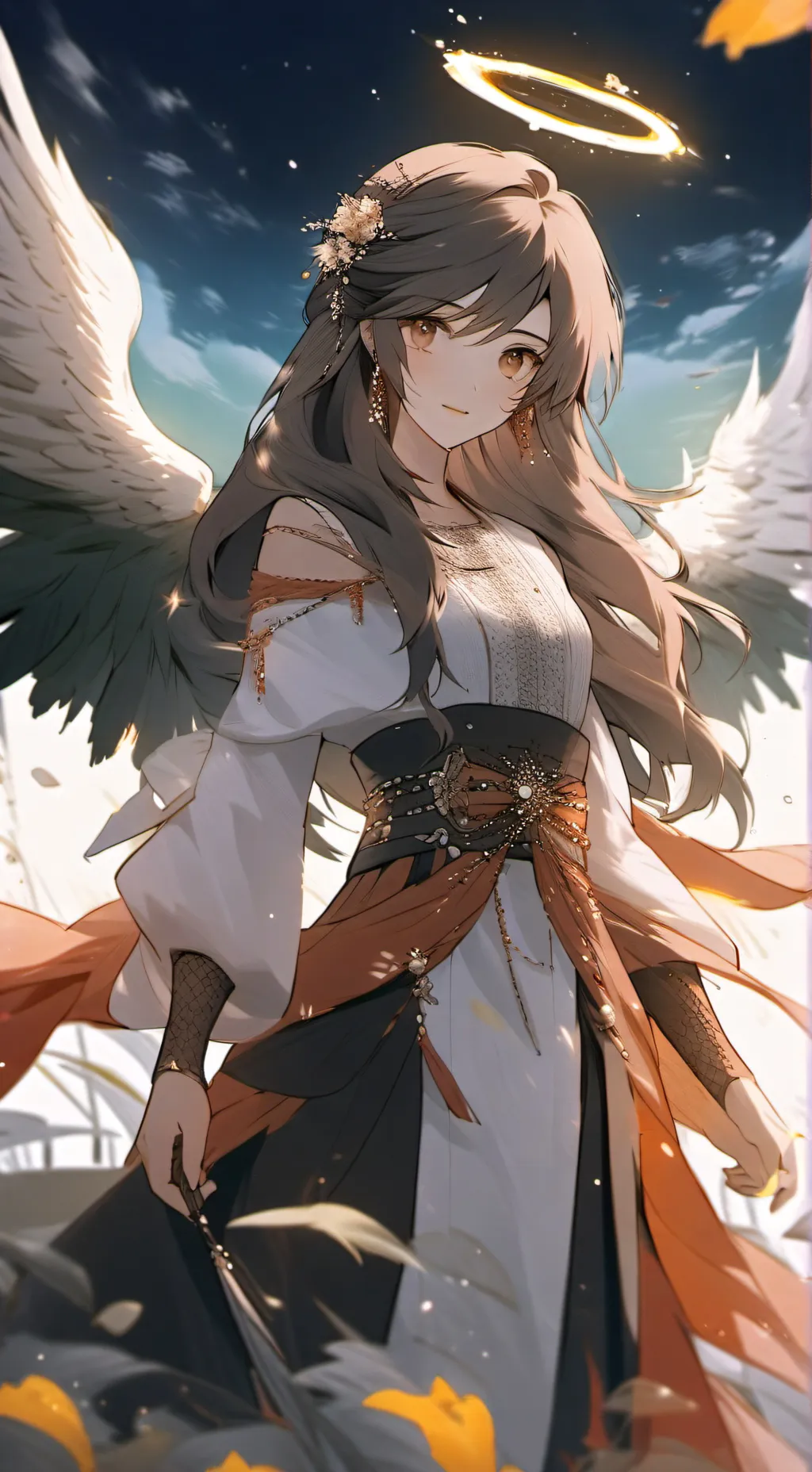 ai character: ton ange gardien background