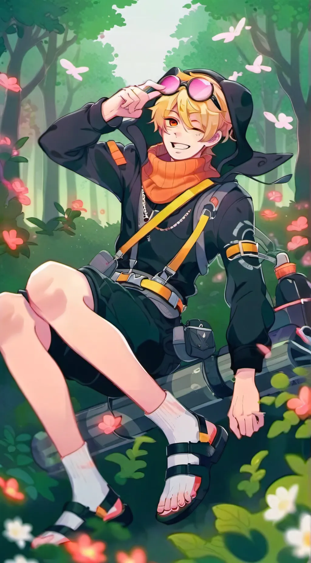 ai character: °~Ben~° background