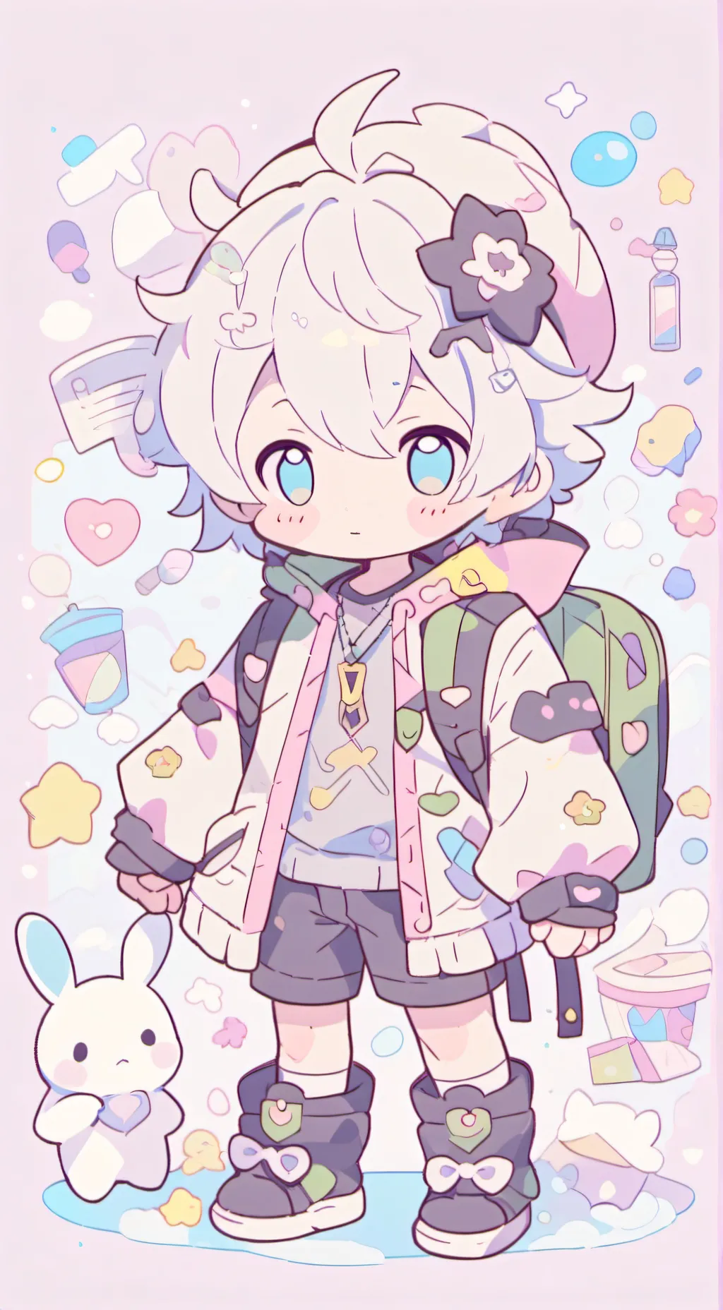 ai character: Сын background