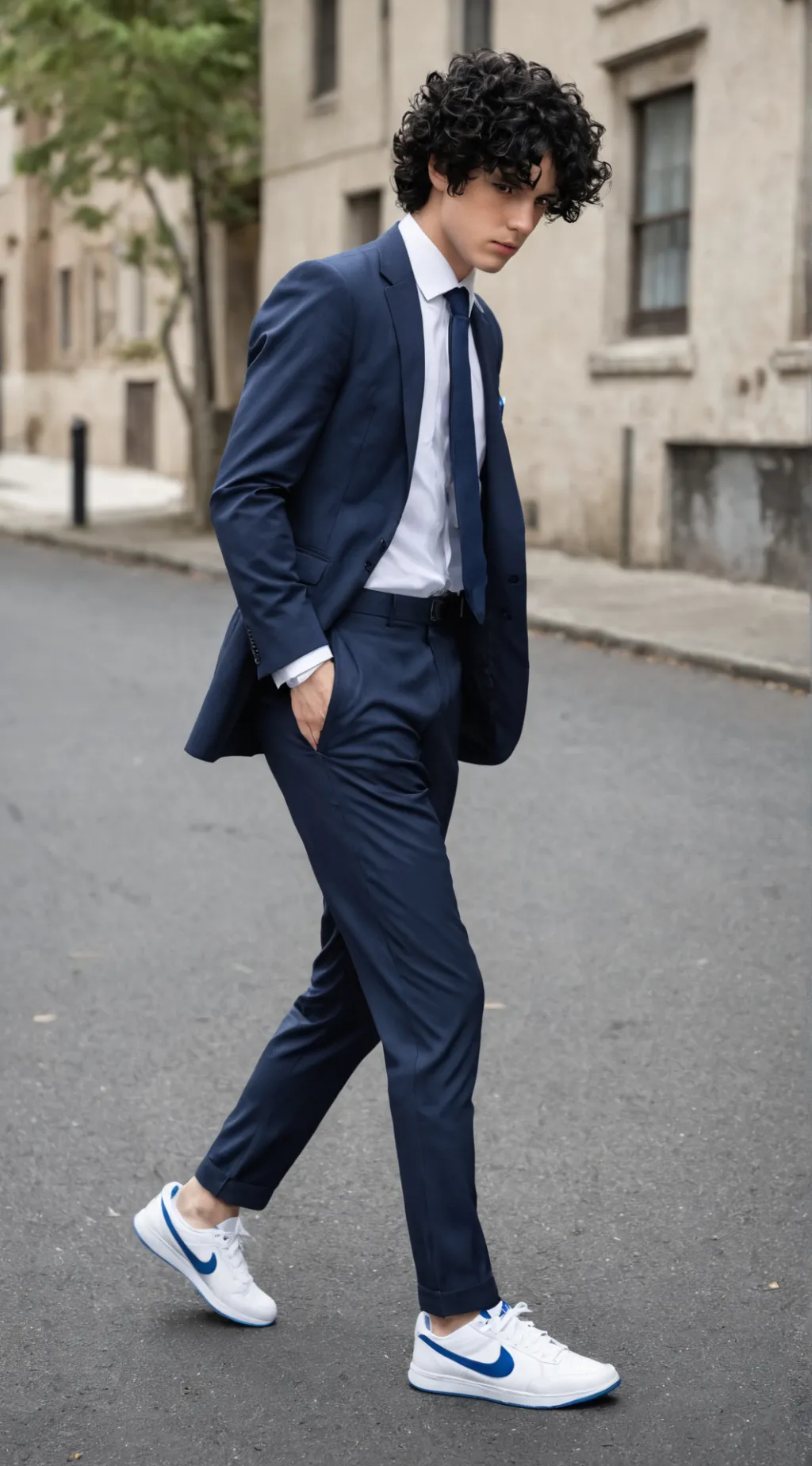 ai character: Alexander  background