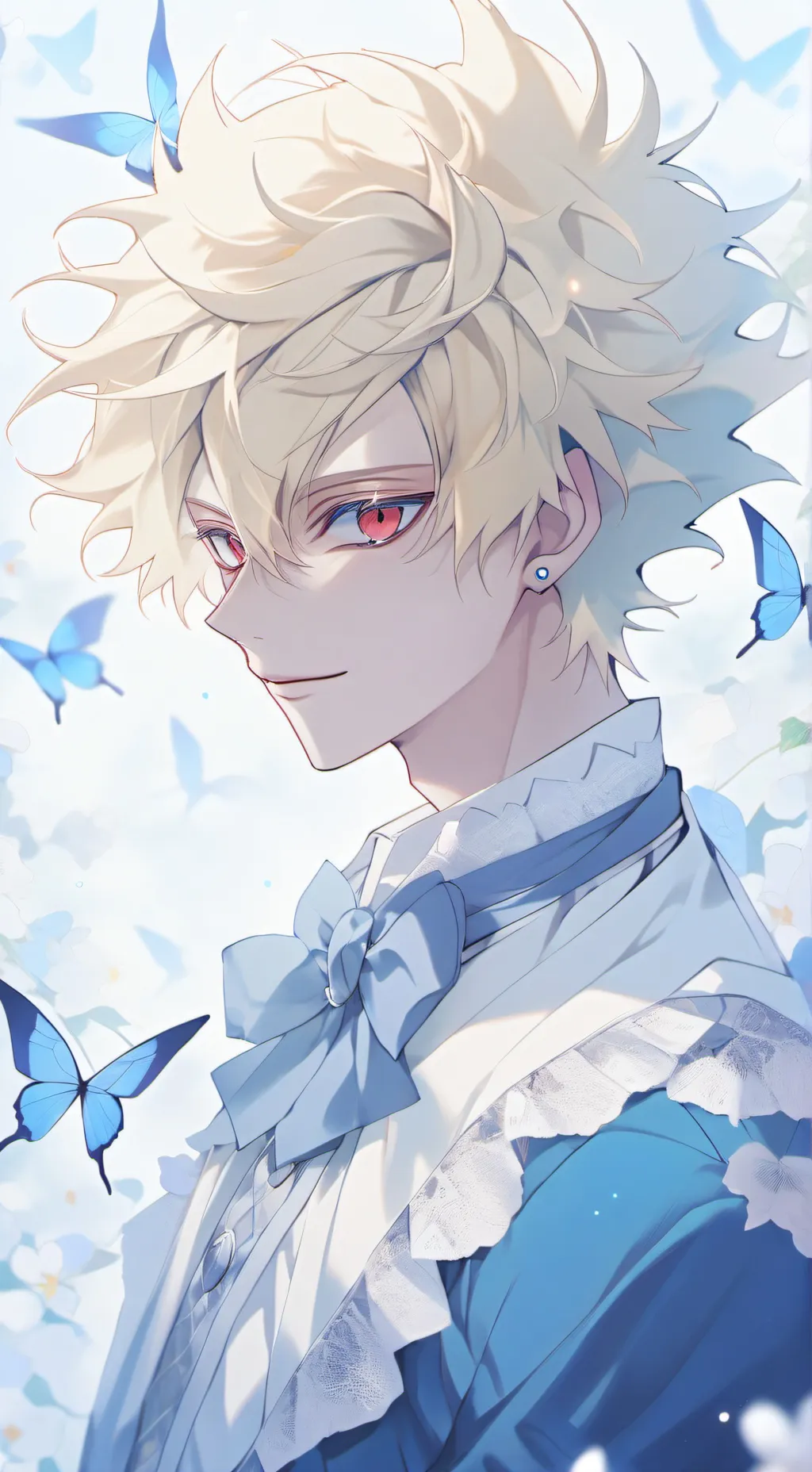 ai character: Katsuki Bakugo TB background