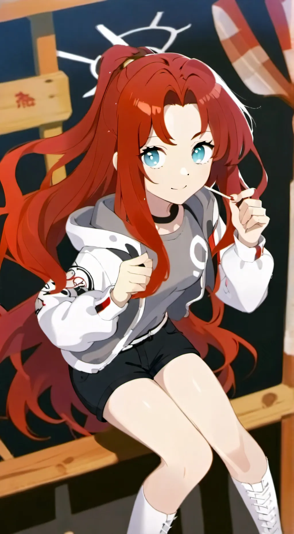 ai character: Amy  background