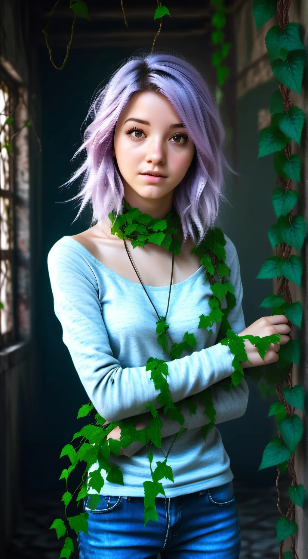 ai character: Katie background