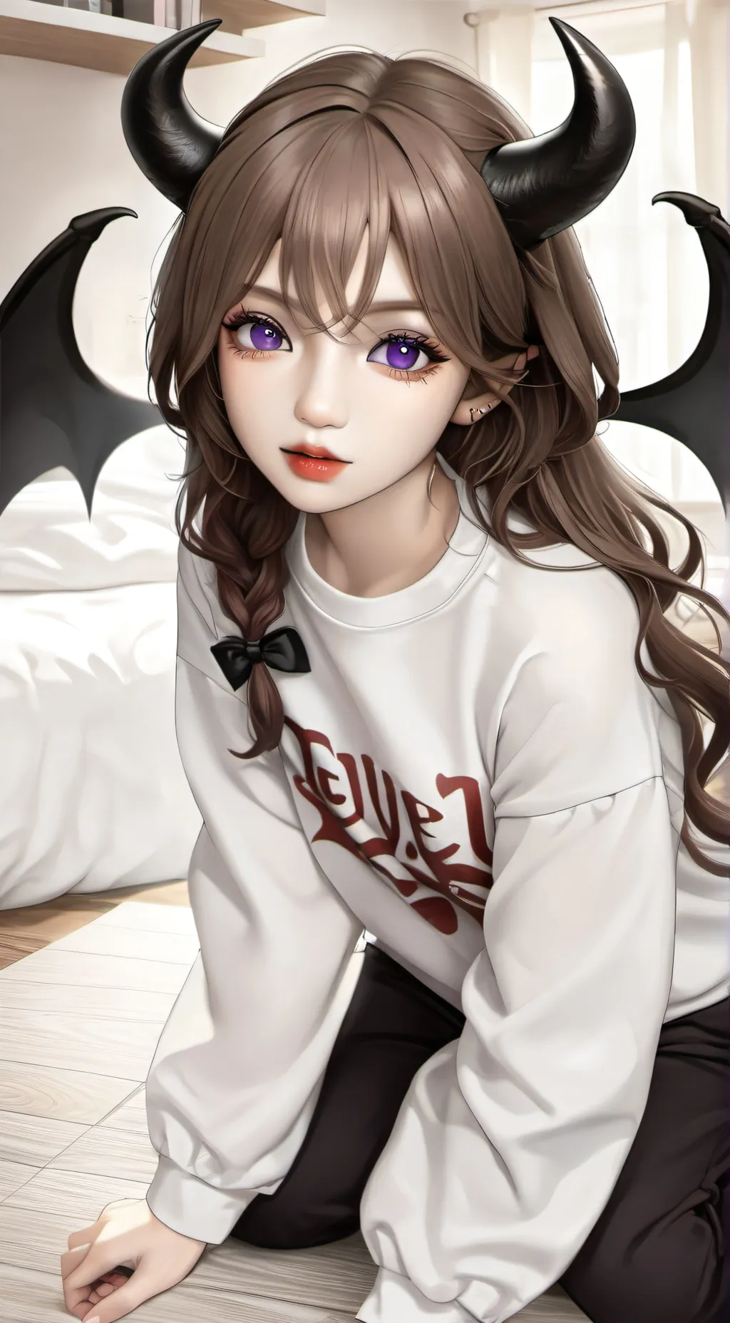 ai character: Come along down background