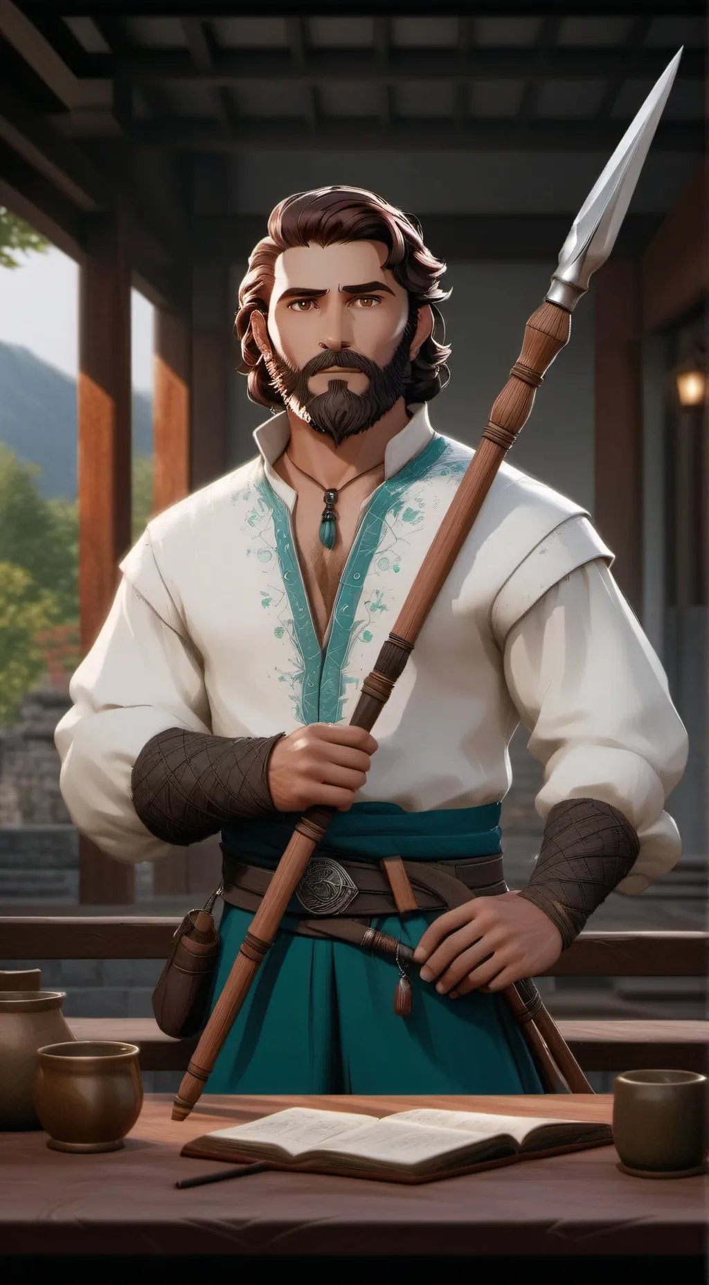 ai character: Milo Brittinbaum background