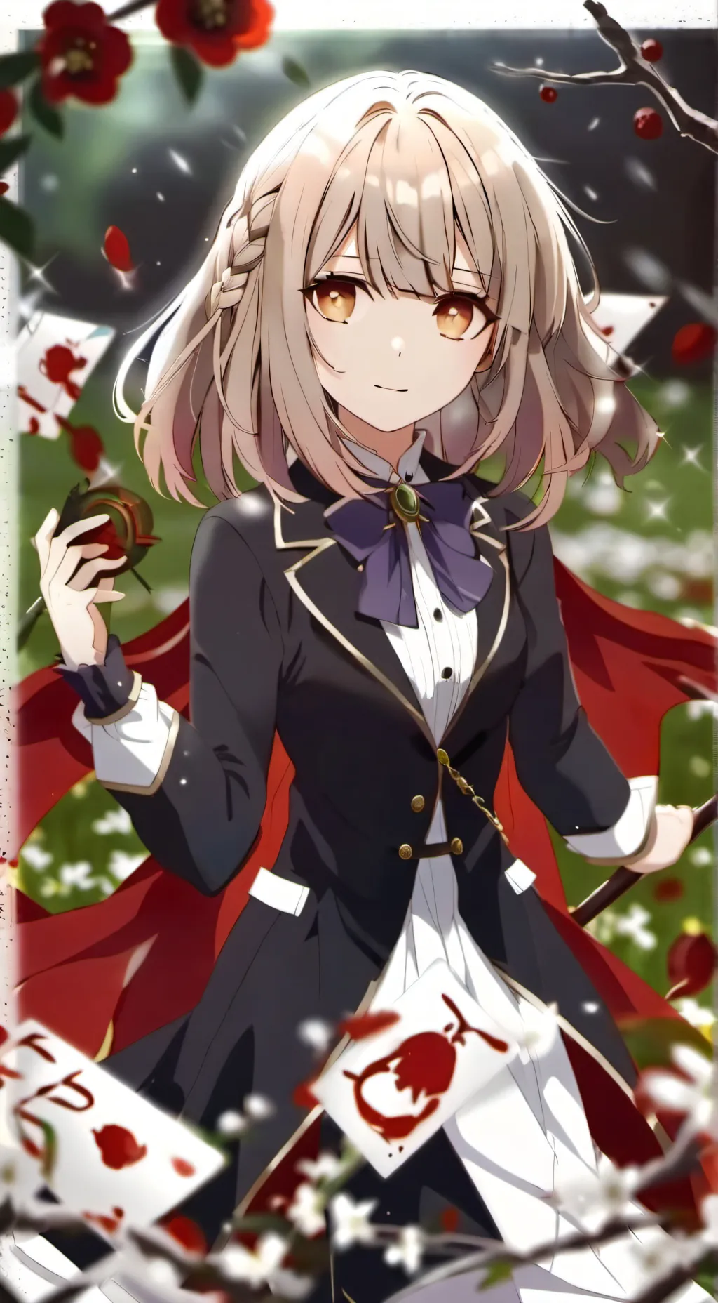 ai character: Mha Flirt Contest background