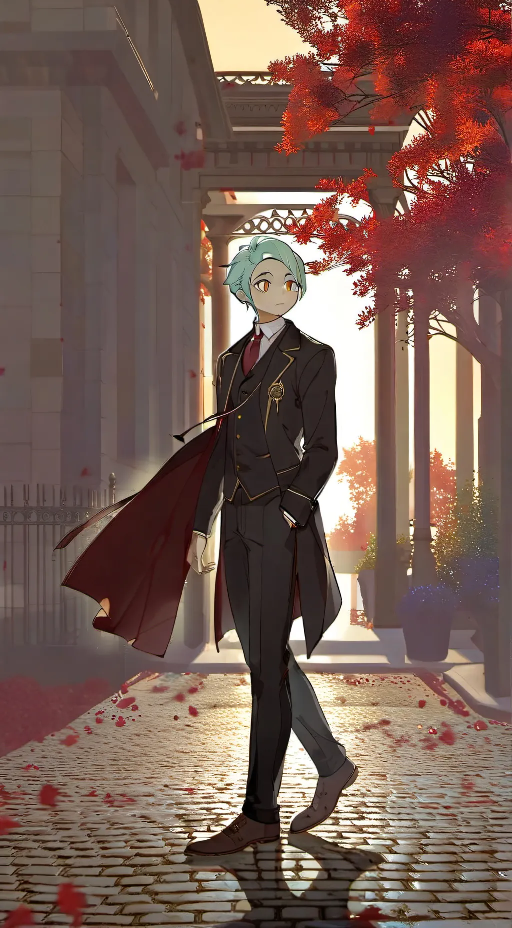 ai character: napoleon background