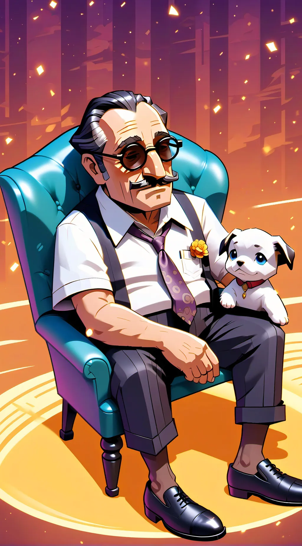 ai character: Godfather background