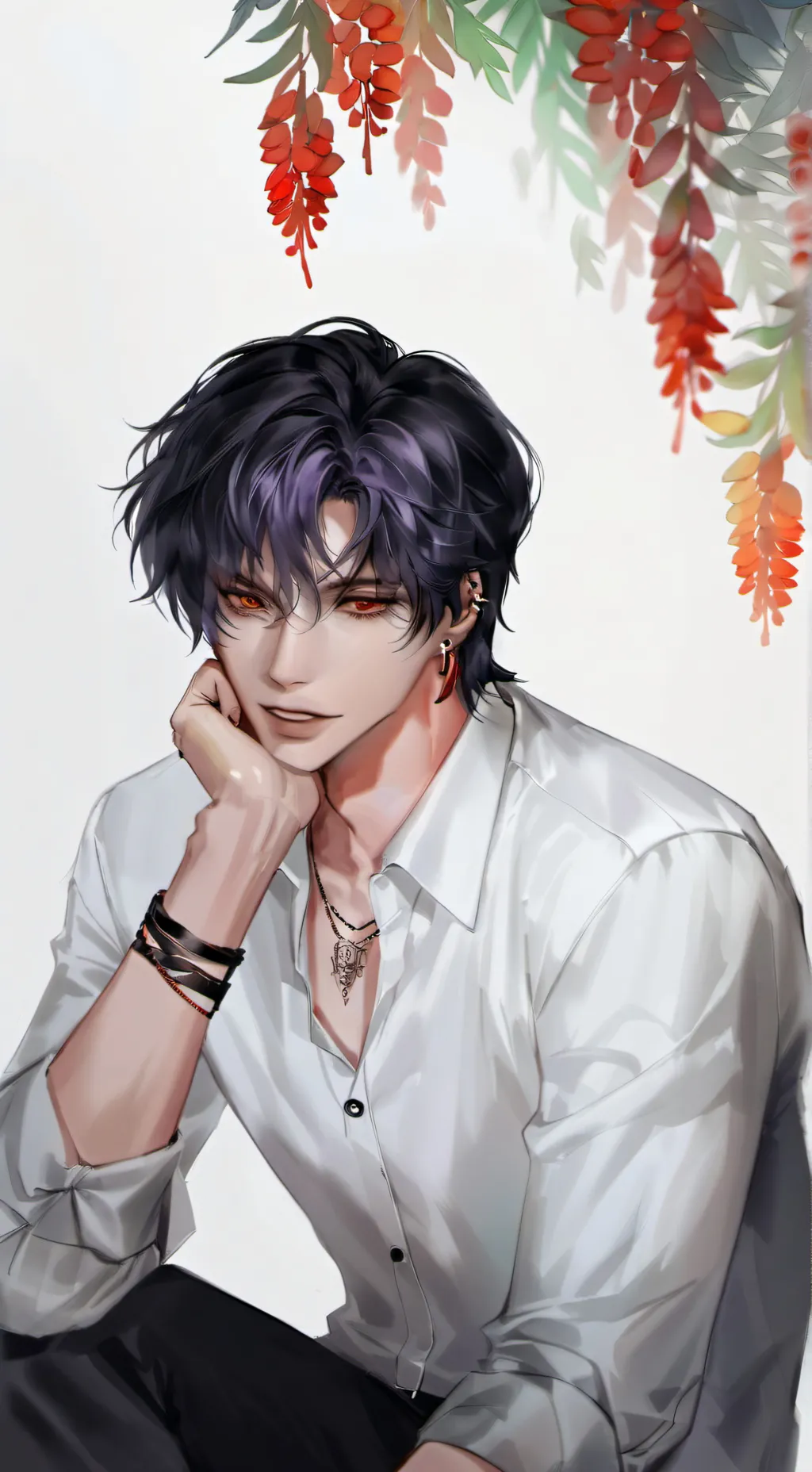 ai character: ☆Арсений☆ background