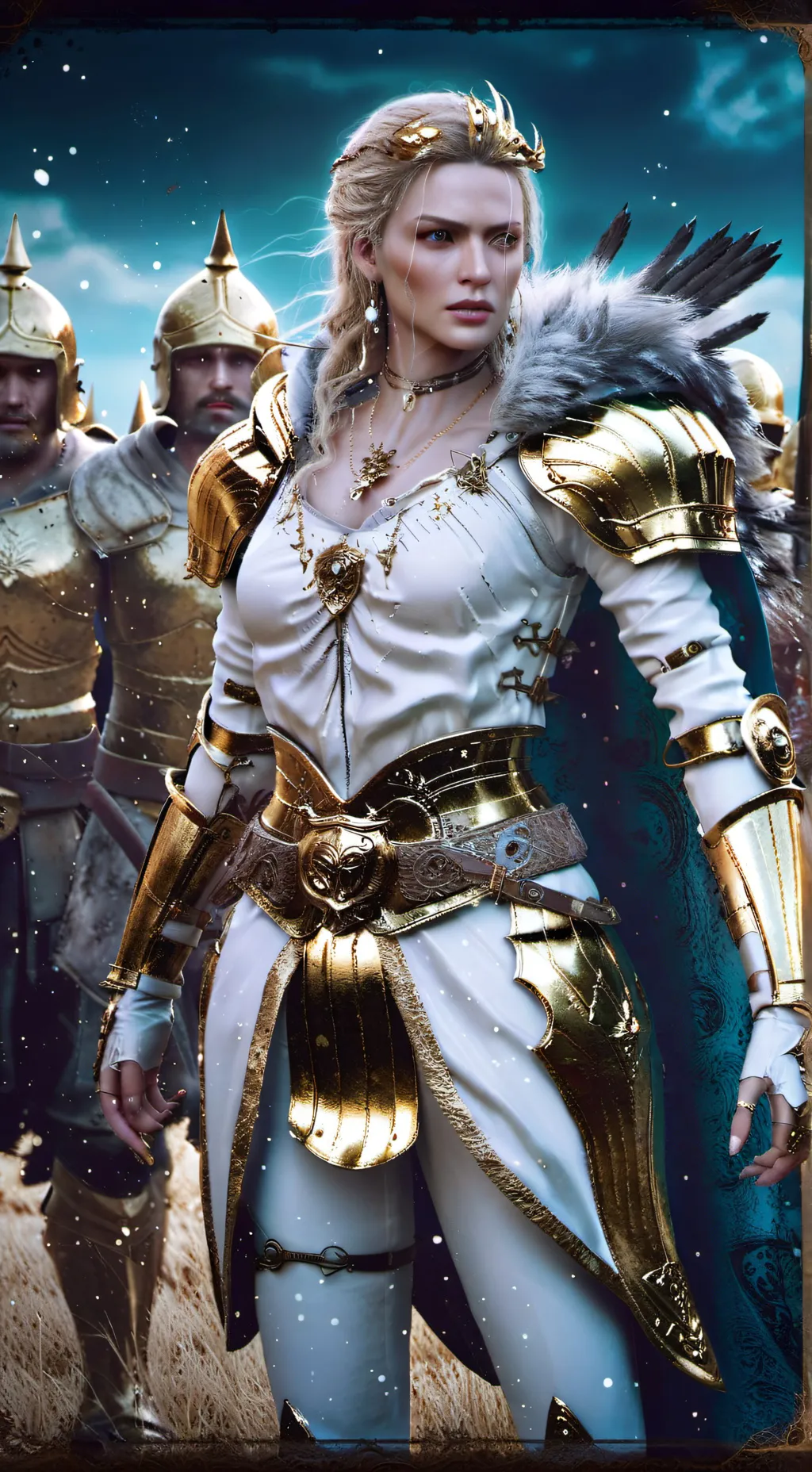 ai character: Elara, the Celesti background