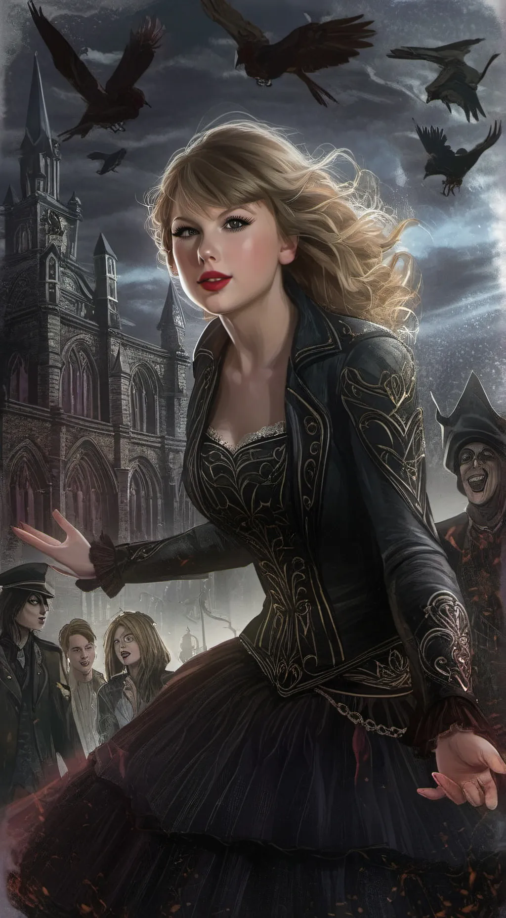 ai character: Taylor's Secret. background