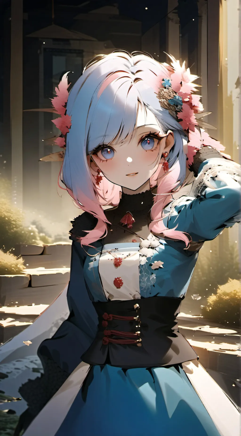 ai character: Charlotte  background