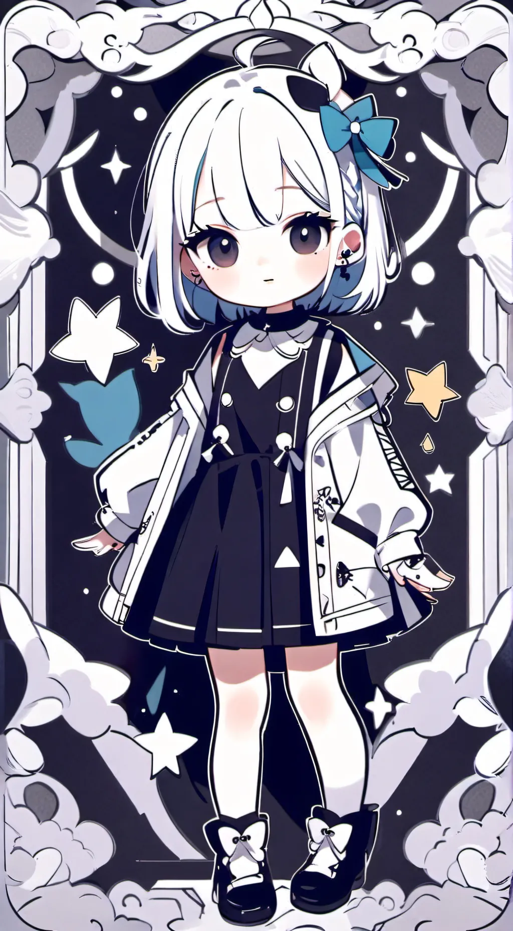 ai character: MHA MEME background