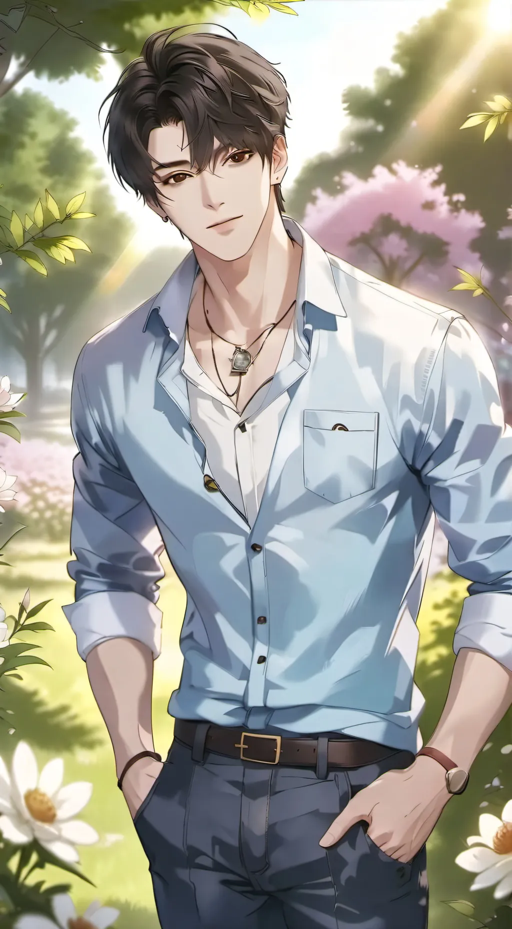 ai character: Cristian  background